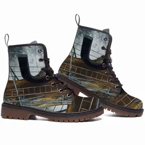 Men Message Series 2U Leather Work Boots