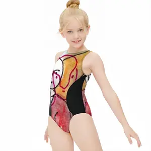 Everyday Micro-Scenes 054 Kids One Piece Swimsuit (Black)