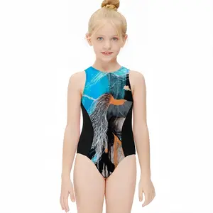 The Meta-Universe Kids One Piece Swimsuit (Black)