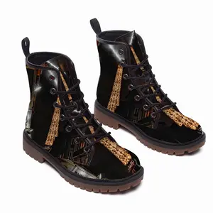 Men Hotel Elysee Union Leather Work Boots