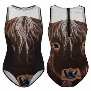 Bull - Red Bull Taurus Animals Buffalo Wild Kids One Piece Swimsuit (Black)