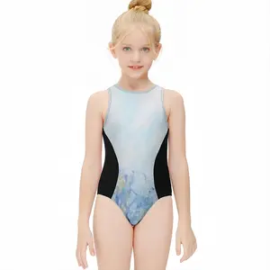 Awakening Kids One Piece Swimsuit (Black)