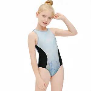 Awakening Kids One Piece Swimsuit (Black)