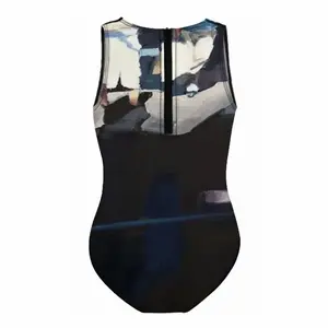 Black Kids One Piece Swimsuit (Black)