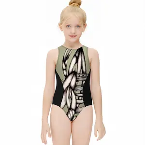 Sd Space 5 Kids One Piece Swimsuit (Black)