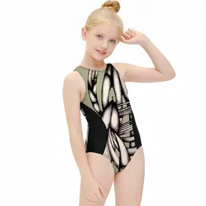 Sd Space 5 Kids One Piece Swimsuit (Black)