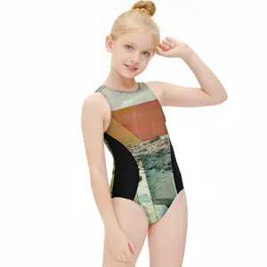 Boathouse Kids One Piece Swimsuit (Black)