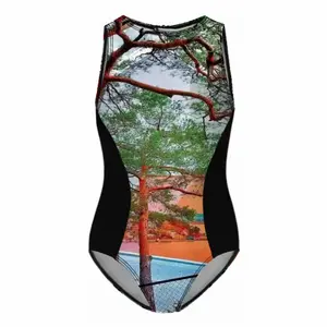 Deep Breath Kids One Piece Swimsuit (Black)