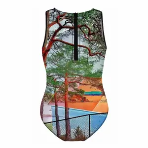 Deep Breath Kids One Piece Swimsuit (Black)