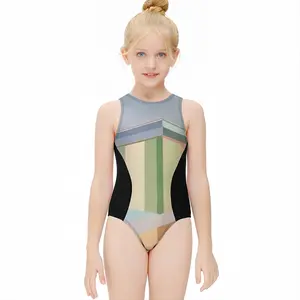 Color Rhytm Kids One Piece Swimsuit (Black)