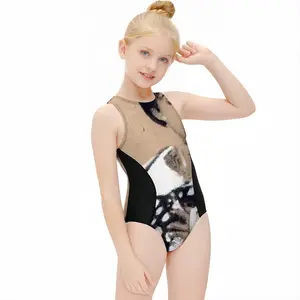 Madonna Kids One Piece Swimsuit (Black)