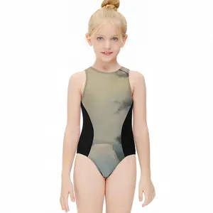 Crick Street Chatswood Kids One Piece Swimsuit (Black)