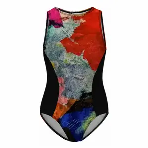 #106-2021 Kids One Piece Swimsuit (Black)