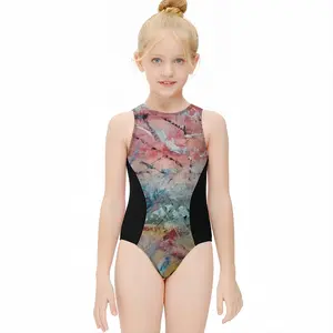 The End Kids One Piece Swimsuit (Black)