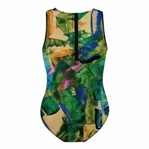 The Snake Kids One Piece Swimsuit (Black)