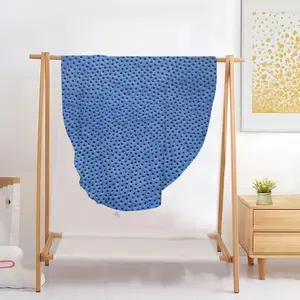 Ultramarin Flannel Blanket (Round)