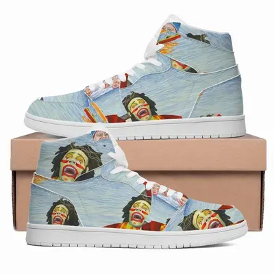 Men Fear Of Clowns HD1 Baskerball Sneakers