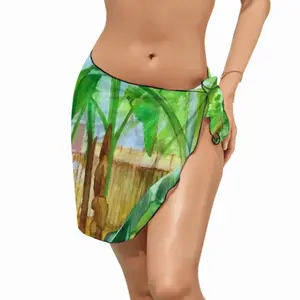 Backyard Banana Trees Beach Wrap