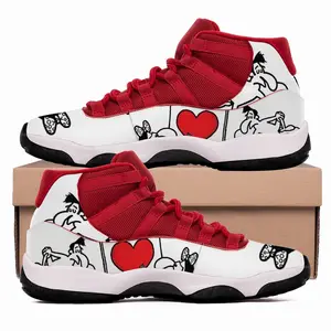 Men Art Lover HD11 Basketball Sneakers