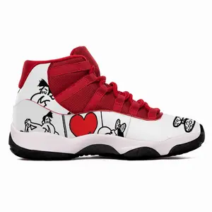 Men Art Lover HD11 Basketball Sneakers