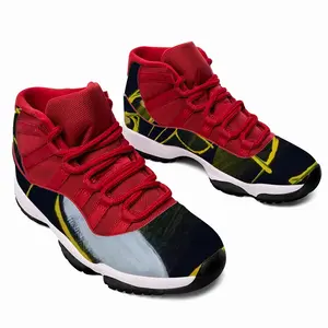 Men Yellow Darkness Ii HD11 Basketball Sneakers