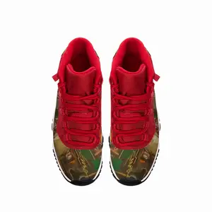 Men Portrait Of A Landscape HD11 Basketball Sneakers