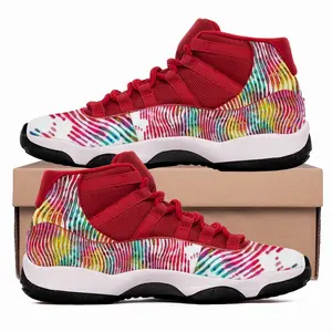 Men Feel The Love Inside Your Heart Shine In The Dark HD11 Basketball Sneakers