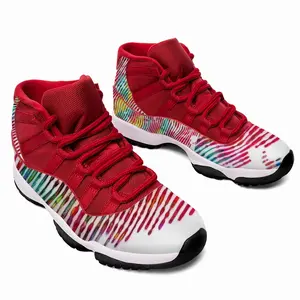 Men Feel The Love Inside Your Heart Shine In The Dark HD11 Basketball Sneakers