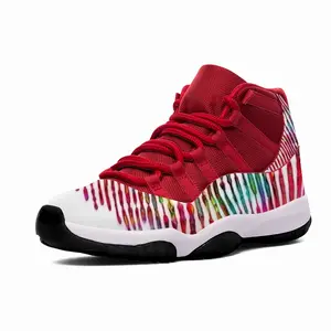 Men Feel The Love Inside Your Heart Shine In The Dark HD11 Basketball Sneakers