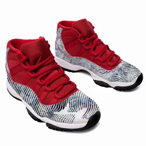 Men Love Butterfly And Hope HD11 Basketball Sneakers