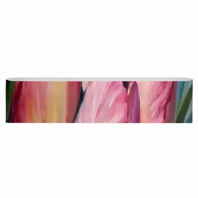 Pink Tulips Yoga Straps