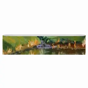 Shallow Pond Landscape Yoga Straps