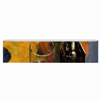 Bright Still Life With Wine Yoga Straps