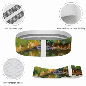 Shallow Pond Landscape Yoga Straps