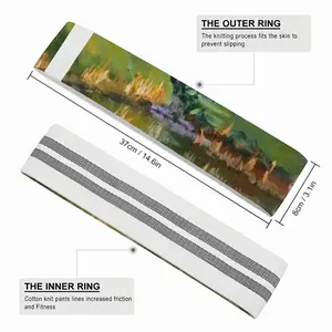 Shallow Pond Landscape Yoga Straps