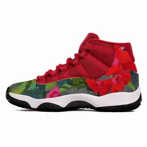 Men Roses From An Abandoned Garden HD11 Basketball Sneakers