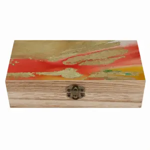 Skeleton Fish Wooden Storage Box