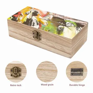 Truck Stop Wooden Storage Box