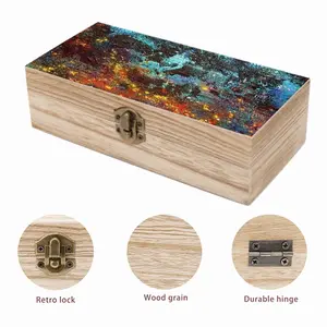 Crenulation Wooden Storage Box