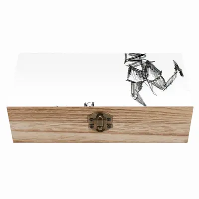 Angst Fear Wooden Storage Box