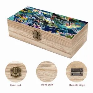 The Night Of The Iguana Wooden Storage Box