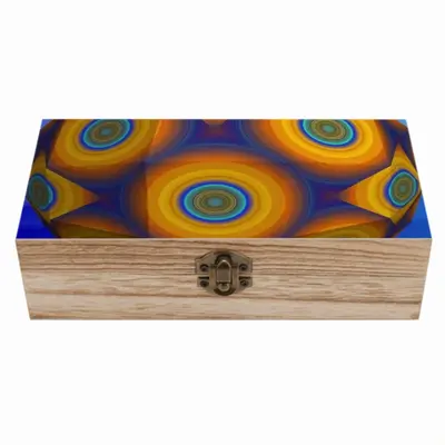 Over The Rainbow Wooden Storage Box