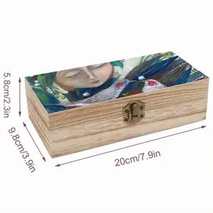 Angel Of Spring Wooden Storage Box