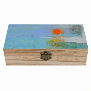 Icy Day Wooden Storage Box