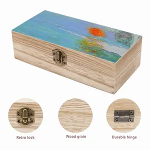 Icy Day Wooden Storage Box