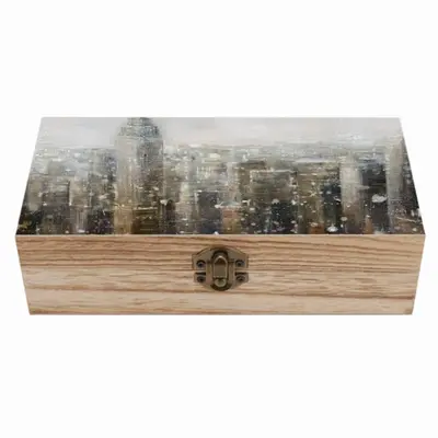 Spirit Of New York Wooden Storage Box