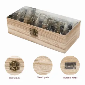 Spirit Of New York Wooden Storage Box