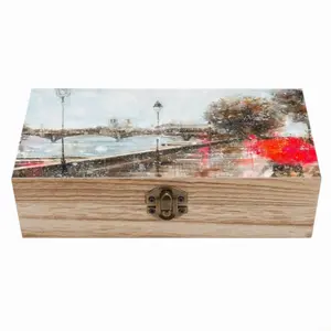 Afternoon In Paris Wooden Storage Box