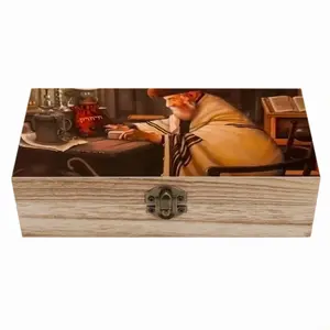 Shabes In Shtetl Wooden Storage Box