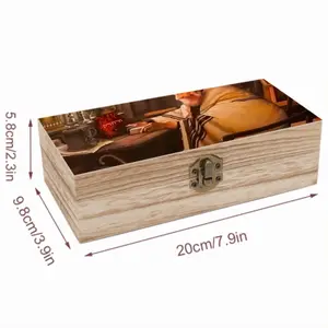 Shabes In Shtetl Wooden Storage Box